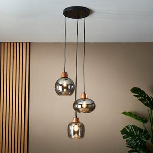 Bowen Industrial 3 Light Adjustable Cluster Ceiling Light