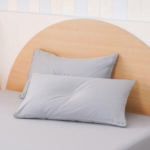 Ackly Bamboo - Dove Grey Pillowcases Pair, Super King