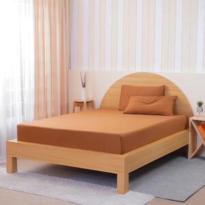 Ackly Bamboo - Terracotta Fitted Sheet, King