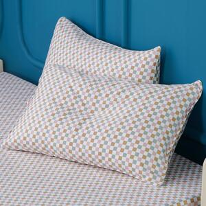 Ella Cotton - Gems Checkerboard Pillowcases Pair