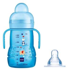 MAM Trainer Cup 2-in-1 220ml - Blue