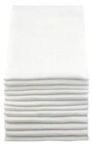 MuslinZ 12 Pack Muslin Squares 70x70cm - White