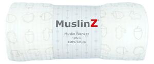 MuslinZ Muslin Blanket 120cm - Woodland