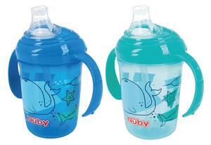 Nuby Grip N' Sip Twin Pack - Multicolour