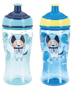 Nuby Super Slurp Twin Pack - Multicolour