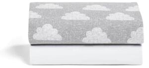 Snüz Crib 2 Pack Fitted Sheets - Cloud