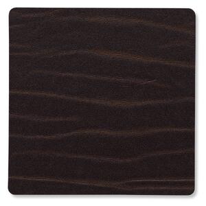 LIND DNA Buffalo coaster square brown