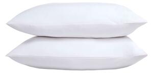 Five Star Hotel Concept Percale Pillowcase, Standard Pillow Size, White