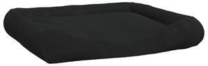 Dog Cushion with Pillows Black 115x100x20 cm Oxford Fabric