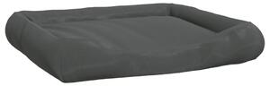 Dog Cushion with Pillows Dark Grey 135x110x23 cm Oxford Fabric