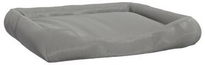 Dog Cushion with Pillows Grey 115x100x20 cm Oxford Fabric