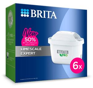 Pack of 6 BRITA Maxtra Pro Limescale Expert Filter Cartridges White