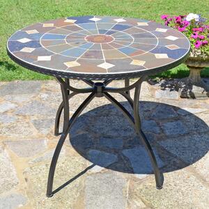 Glendale 91cm Patio Table Brown
