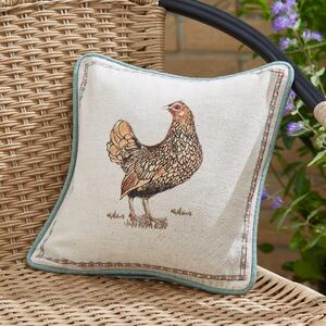 Churchgate Chicken Rectangular Outdoor Cushion MultiColoured