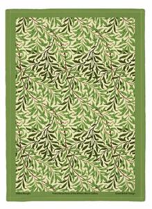 William Morris Willow Boughs Cotton Tea Towel Green