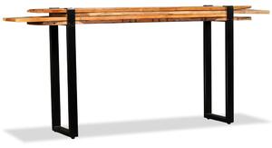 Console Table Solid Reclaimed Wood Adjustable