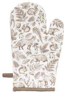 Etched Woodland Single Oven Glove