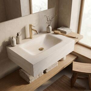 Wall-hung washbasin REA Apollo Gran Cloud Sky 80