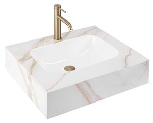 Wall-hung washbasin REA Aresa Grey Gold 60