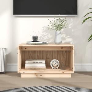 TV Cabinet 60x35x35 cm Solid Wood Pine