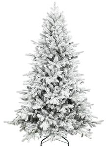HOMCOM 6ft Snow Flocked Artificial Christmas Tree