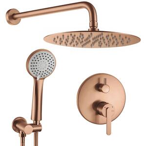 Shower system Rea Ontario Brush Copper + BOX