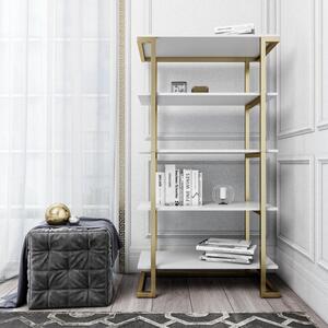 Cosmo Living Camila 5 Shelf Bookcase