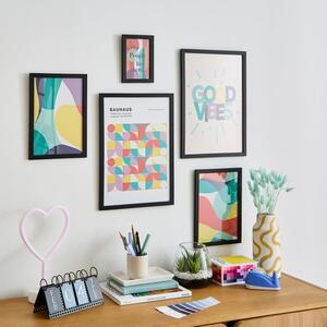 Set of 5 Bright Framed Prints
