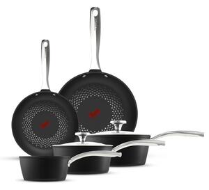 Tower Smart Start Ultra Forged 5 Piece Cookware Set Black