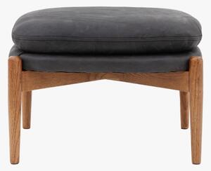 Scott Footstool in Antique Black