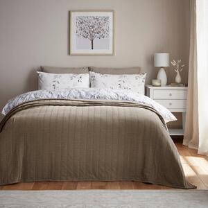 Chenille Textured Throw Blanket 235cm x 235cm