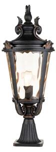 Elstead BT3-L Baltimore Large exterior pedestal lantern, IP43