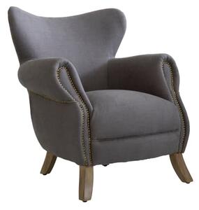 Scholar Chair Grey, Chair - Andrew Martin Linen