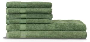 Loft Luxury 6pc 100% Cotton Hand / Sheet Towel Set | Pink Grey White Teal Green Beige | Roseland Furniture