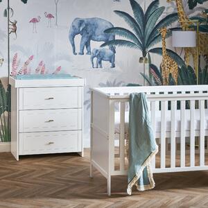 Obaby Evie Cot Bed White