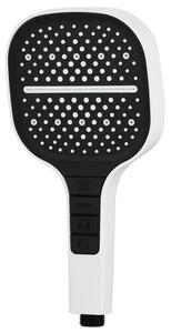 Showery® 7 Mode Water Saving Piano Shower Head, White