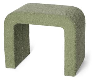 Pouffe - 57 x 35 x 45 cm. - Olive Green - Søstrene Grene