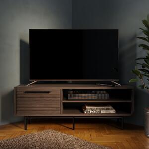 Bryant Wooden Corner TV Stand for TVs up to 50" Walnut