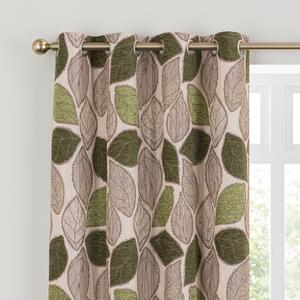 Sherwood Eyelet Curtains Olive