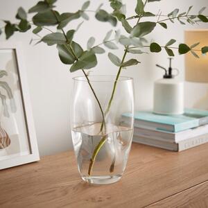 Dimpled Texture Glass Vase