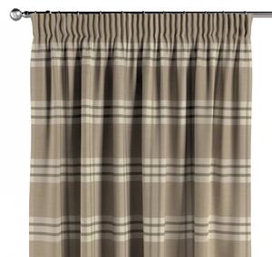 Pencil pleat curtain