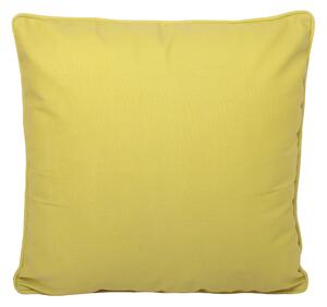 Fusion Plain Dye 43cm x 43cm Outdoor Filled Cushion Ochre
