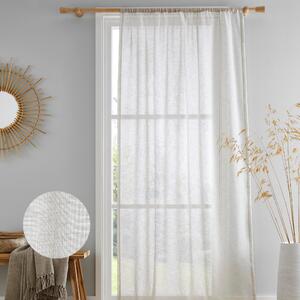 Drift Home Kayla Ready Made Single Voile Curtain Natural