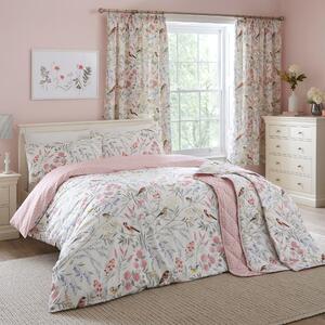 Dreams & Drapes Caraway 200cm x 230cm Bedspread Pink