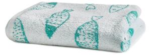 Fish Towels Aqua White