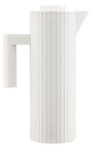 Plissé Insulated jug - / 1 L - Thermoplastic resin by Alessi White