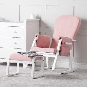 Ickle Bubba Dursley Rocking Chair & Stool Pink