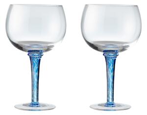 Imperial Blue Set Of 2 Gin Glasses