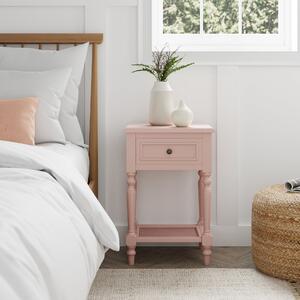 Lucy Nightstand Rose Rose
