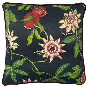 Leopold Passionflower Sofa Throw Cushion | Accent Pillow | Roseland